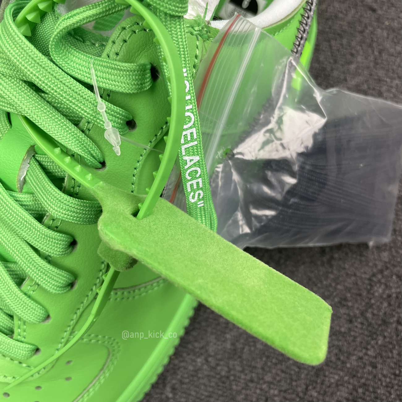 Off White Nike Air Force 1 Low Light Green (16) - newkick.cc